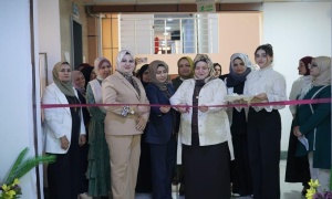 افتتاح معرض الفنون التشكيلية والأعمال اليدوية لطالبات الأقسام الداخلية في جامعة كركوك