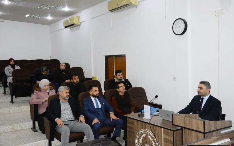 ورشة تدريبية في جامعة كركوك حول توظيف أدوات الذكاء الاصطناعي في البحث والكتابة الأكاديمية