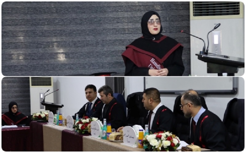 رسالة ماجستير في كلية التمريض تناقش كفاءات الممرضين في رعاية مرضى السرطان في مدينة كركوك