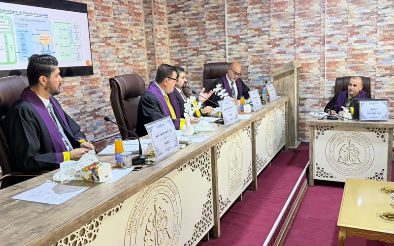 جامعة كركوك تناقش تحليل أداء التبديل الضوئي القائم على الشبكة الضوئية الخاملة (PON)