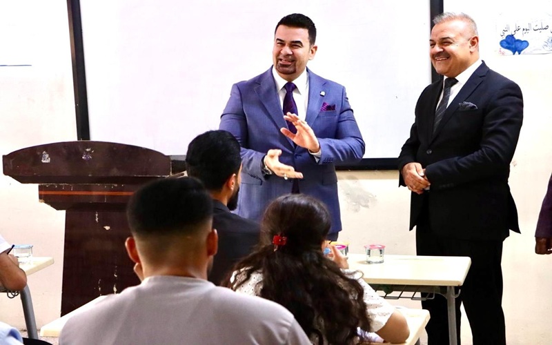 حرصا منه على إنجاحها .. رئيس جامعة كركوك يتابع سير الامتحانات النهائية للدراسات الأولية 