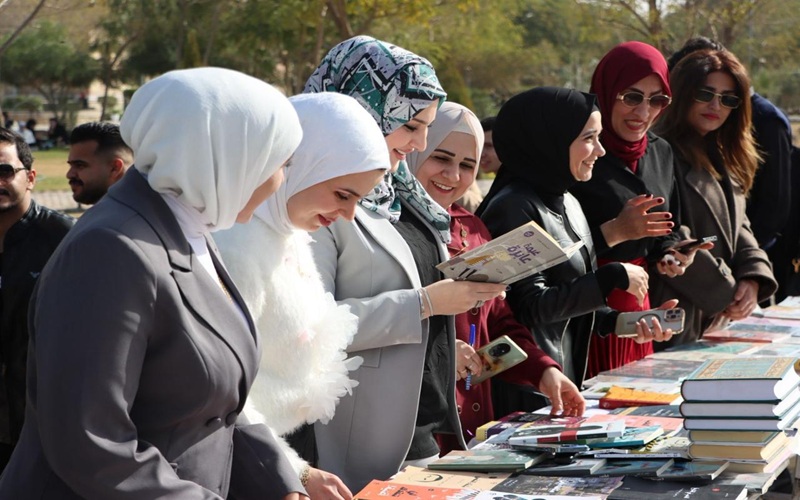 جامعة كركوك تستحضر الإبداع في بازار ومنصة لعرض ابداعات الطلبة