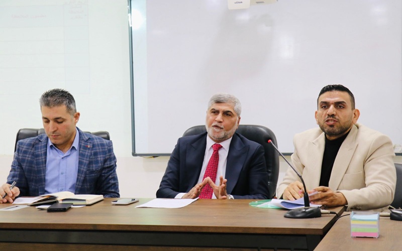 جامعة كركوك تنظم ورشة عمل لتعزيز إجراءات التدقيق والرقابة في تشكيلاتها 