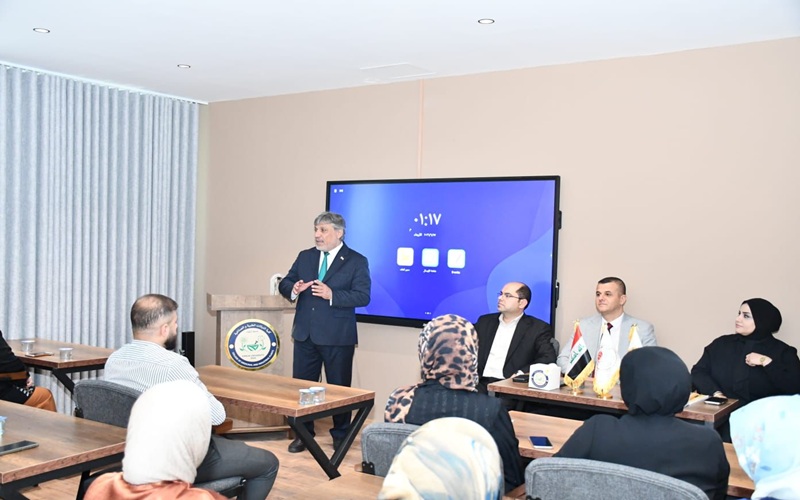 اختتام دورة تدريبية متقدمة في جامعة كركوك حول برامج الريادة والتميز