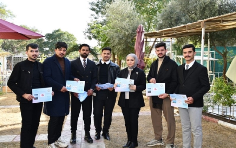 إطلاق حملة تطوعية عن الهجرة غير الشرعية في جامعة كركوك